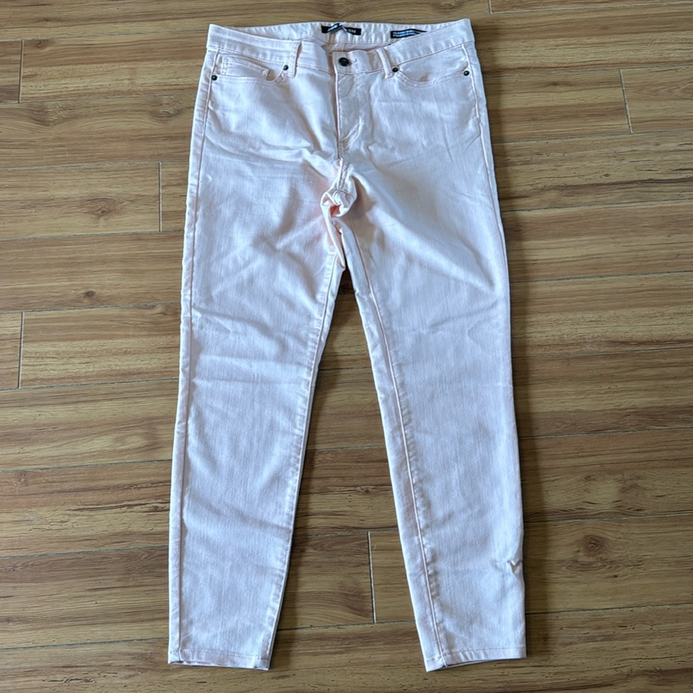 JOE FRESH ~ Ladies Classic Slim Light Pink Jeans sz 12 31